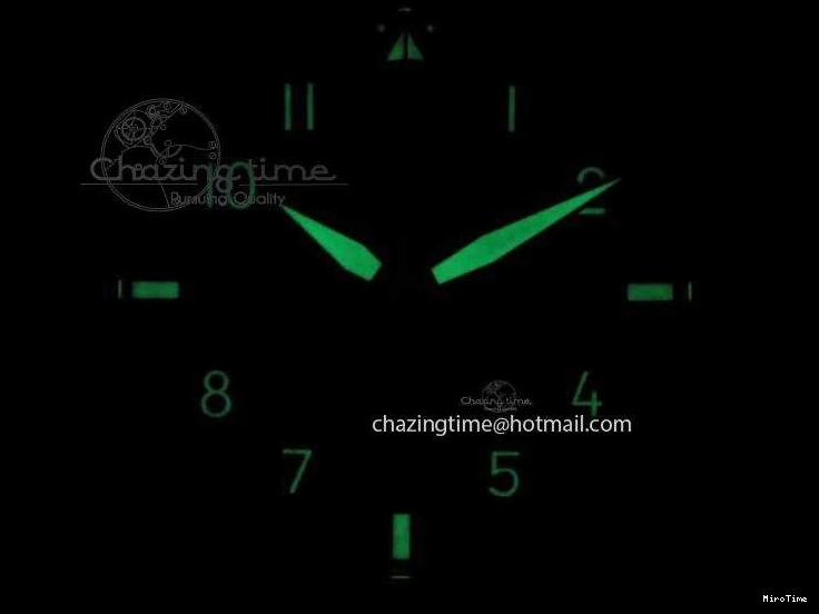 MIROTIME 0725 Pilot Chrono RG 3878 V6F Best Edition Gray Dial On Brown Leather Strap A Contemporary 7254